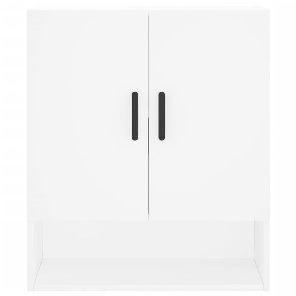 Armoire murale blanc 60x31x70 cm bois d'ingénierie