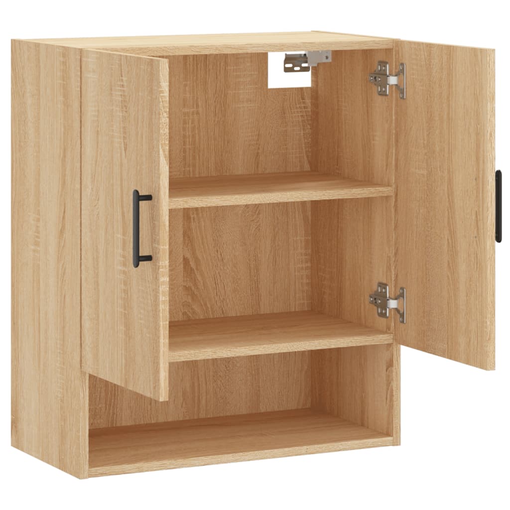 Armoire murale chêne sonoma 60x31x70 cm bois d'ingénierie