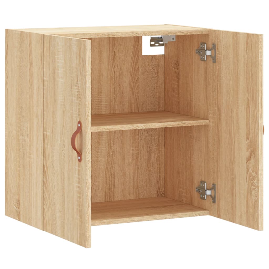 Armoire murale chêne sonoma 60x31x60 cm bois d'ingénierie
