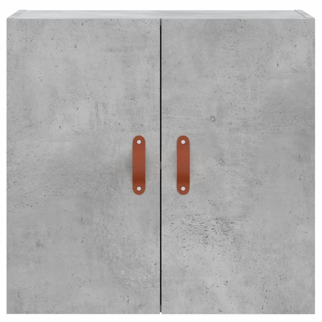 Armoire murale gris béton 60x31x60 cm bois d'ingénierie