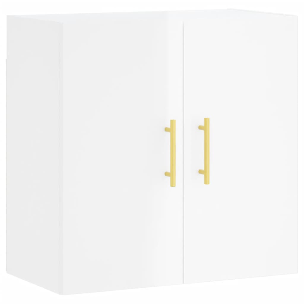 Armoire murale Blanc brillant 60x31x60 cm Bois d'ingénierie