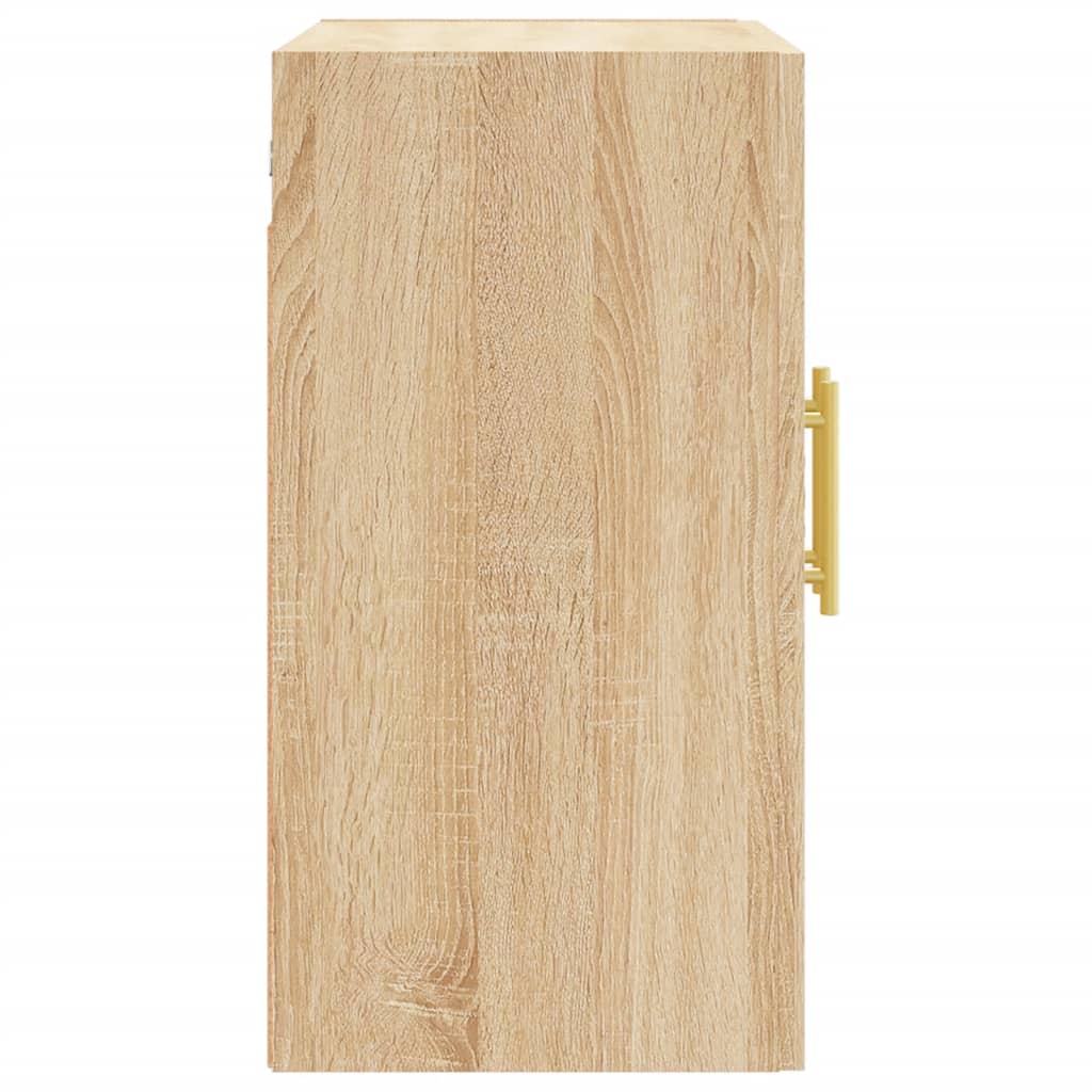 Armoire murale chêne sonoma 60x31x60 cm bois d'ingénierie
