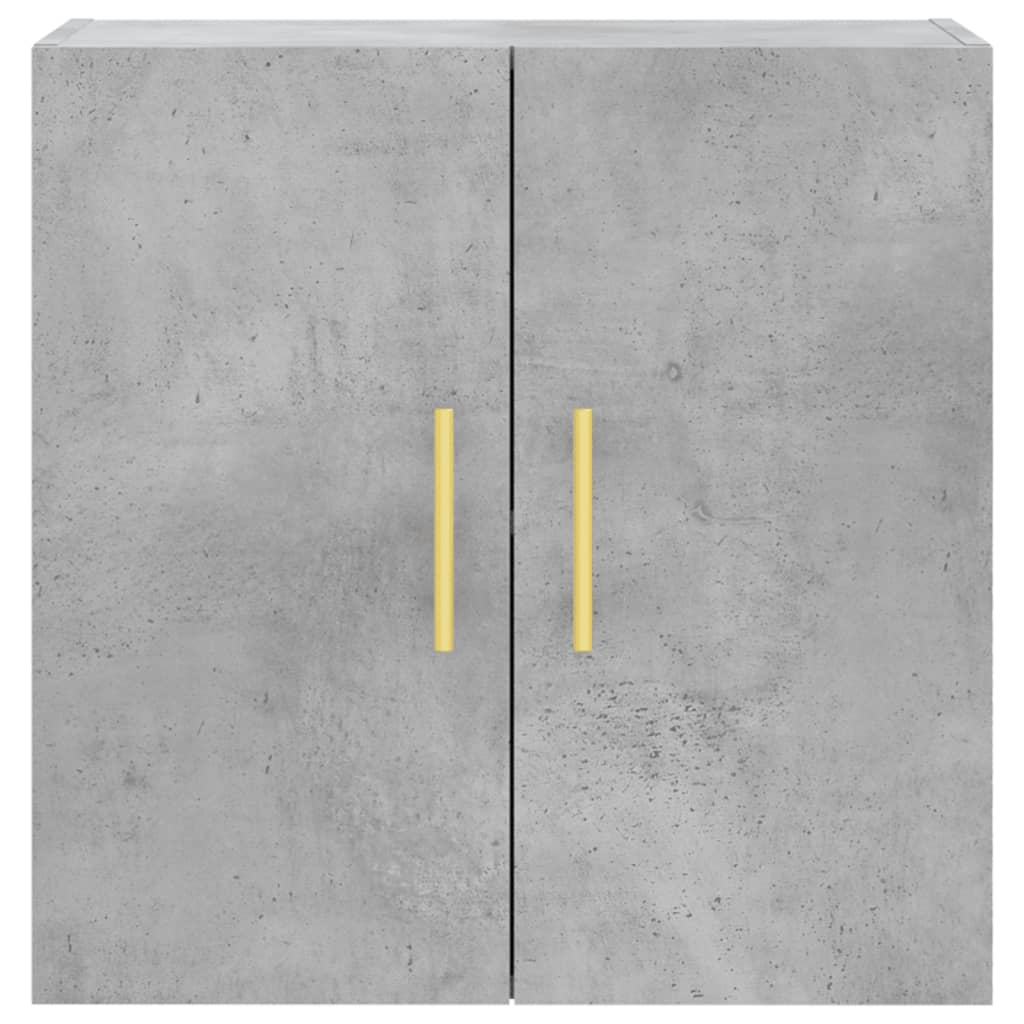 Armoire murale gris béton 60x31x60 cm bois d'ingénierie