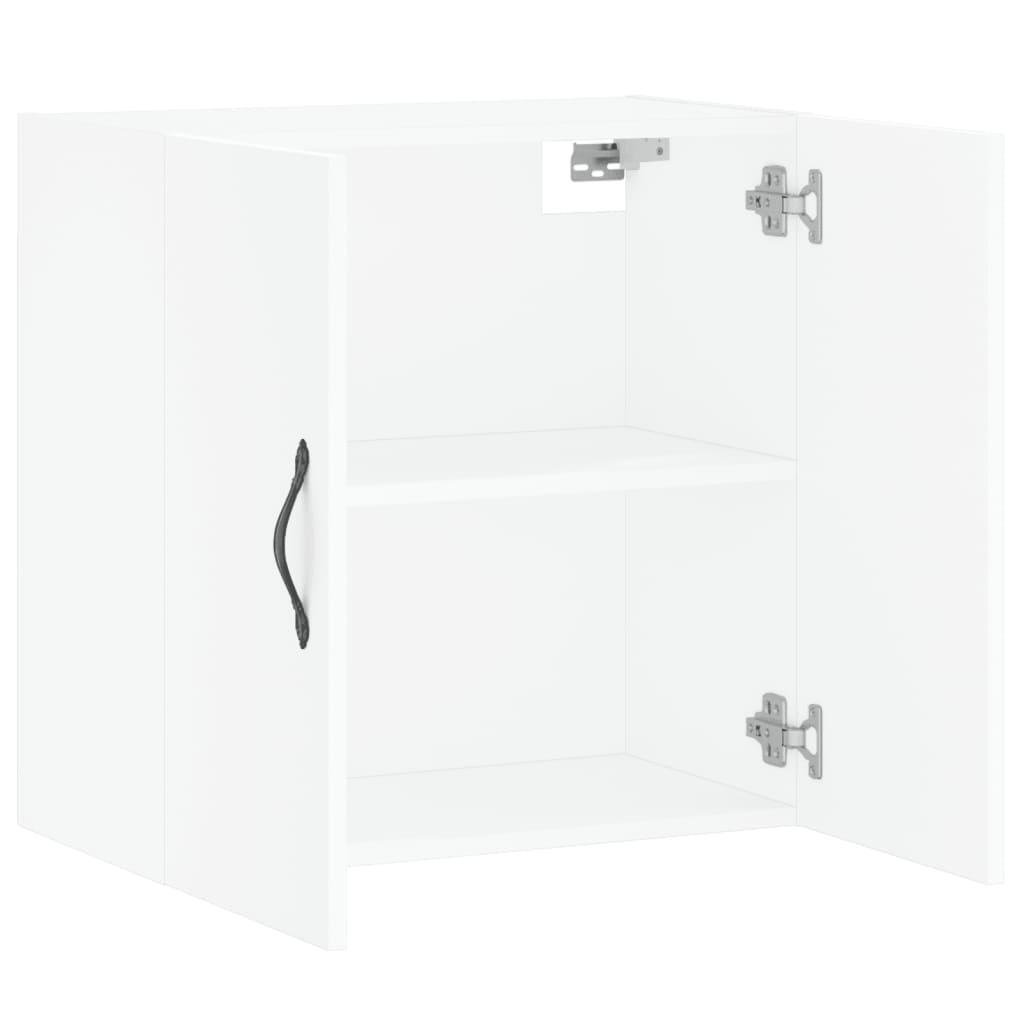 Armoire murale blanc 60x31x60 cm bois d'ingénierie