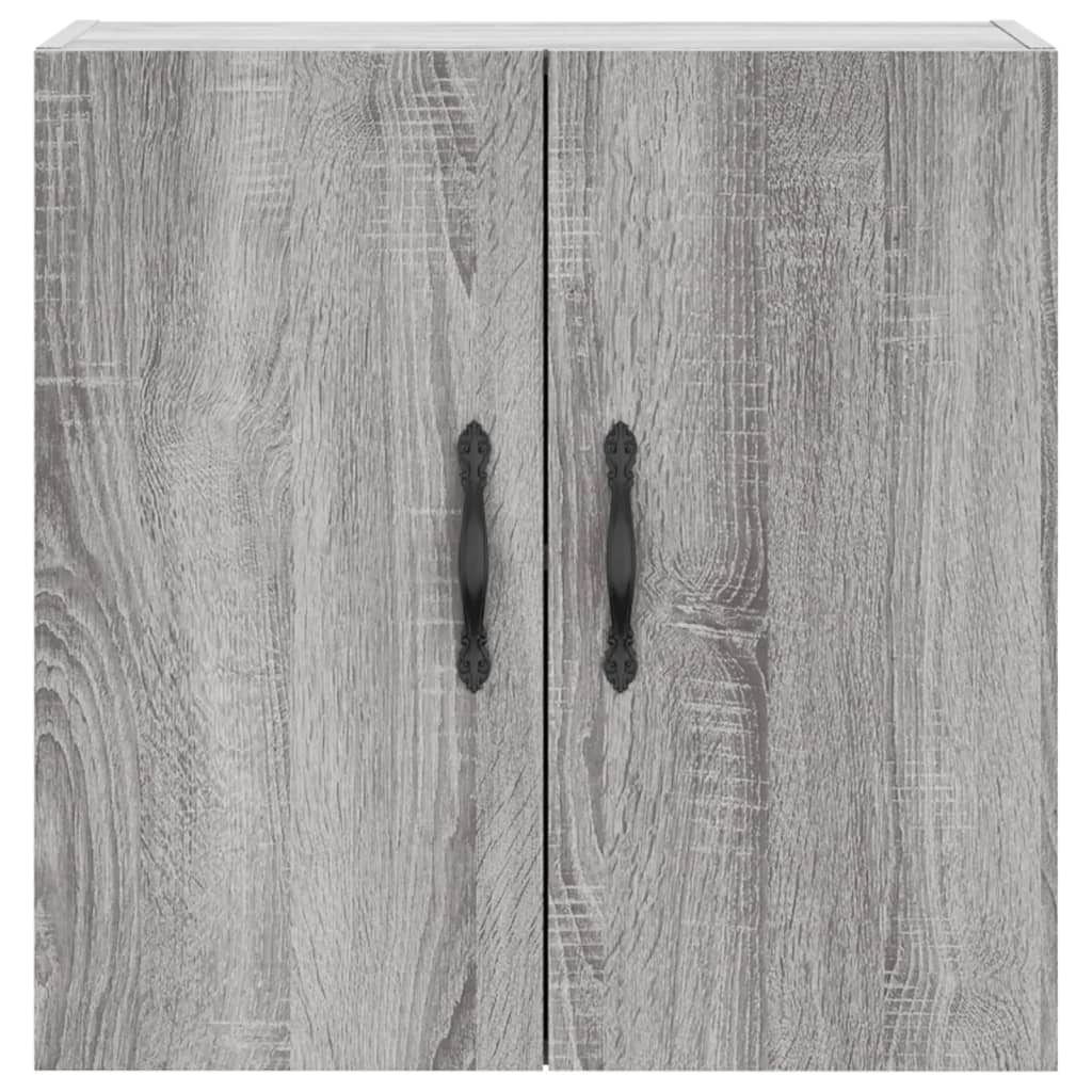 Armoire murale sonoma gris 60x31x60 cm bois d'ingénierie