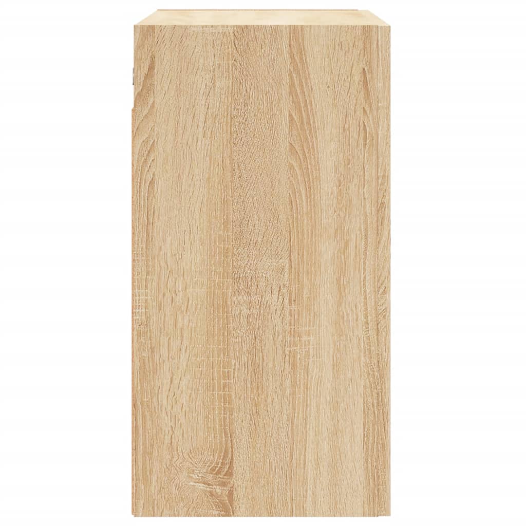 Armoire murale chêne sonoma 60x31x60 cm bois d'ingénierie