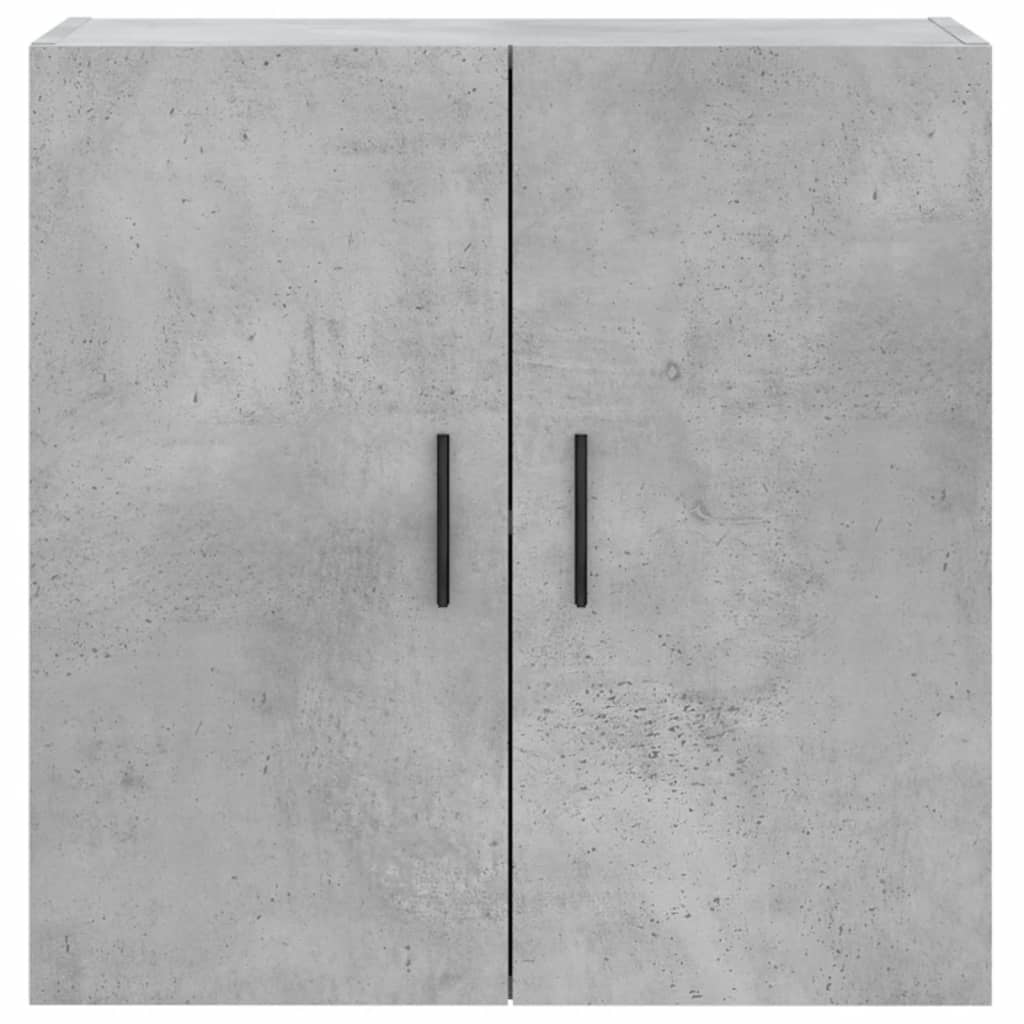 Armoire murale gris béton 60x31x60 cm bois d'ingénierie