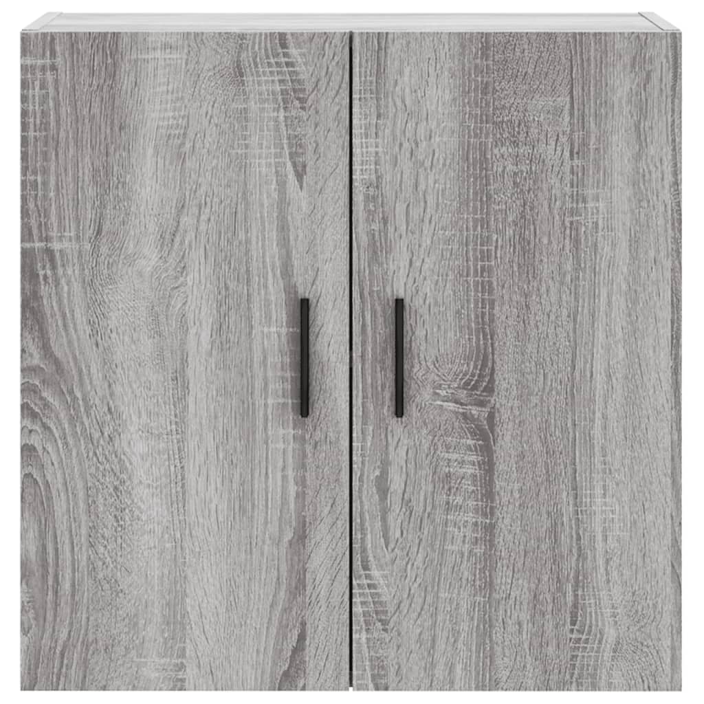 Armoire murale sonoma gris 60x31x60 cm bois d'ingénierie