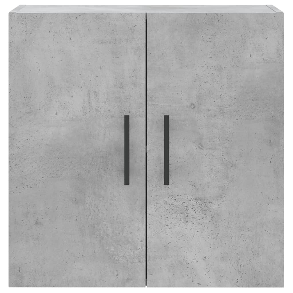 Armoire murale gris béton 60x31x60 cm bois d'ingénierie