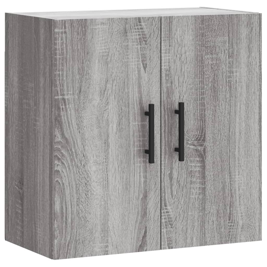 Armoire murale sonoma gris 60x31x60 cm bois d'ingénierie