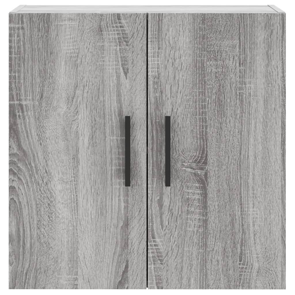 Armoire murale sonoma gris 60x31x60 cm bois d'ingénierie