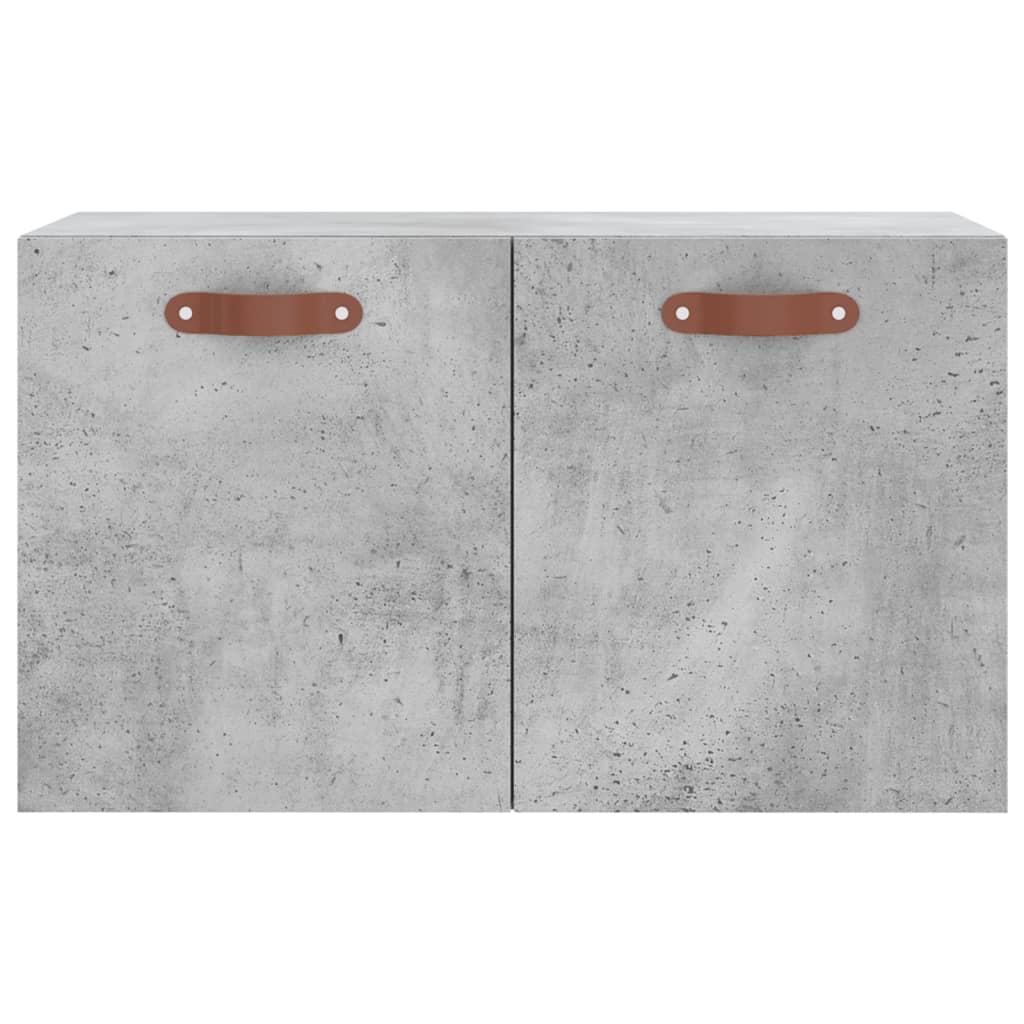 Armoire murale Gris béton 60x36,5x35 cm Bois d'ingénierie