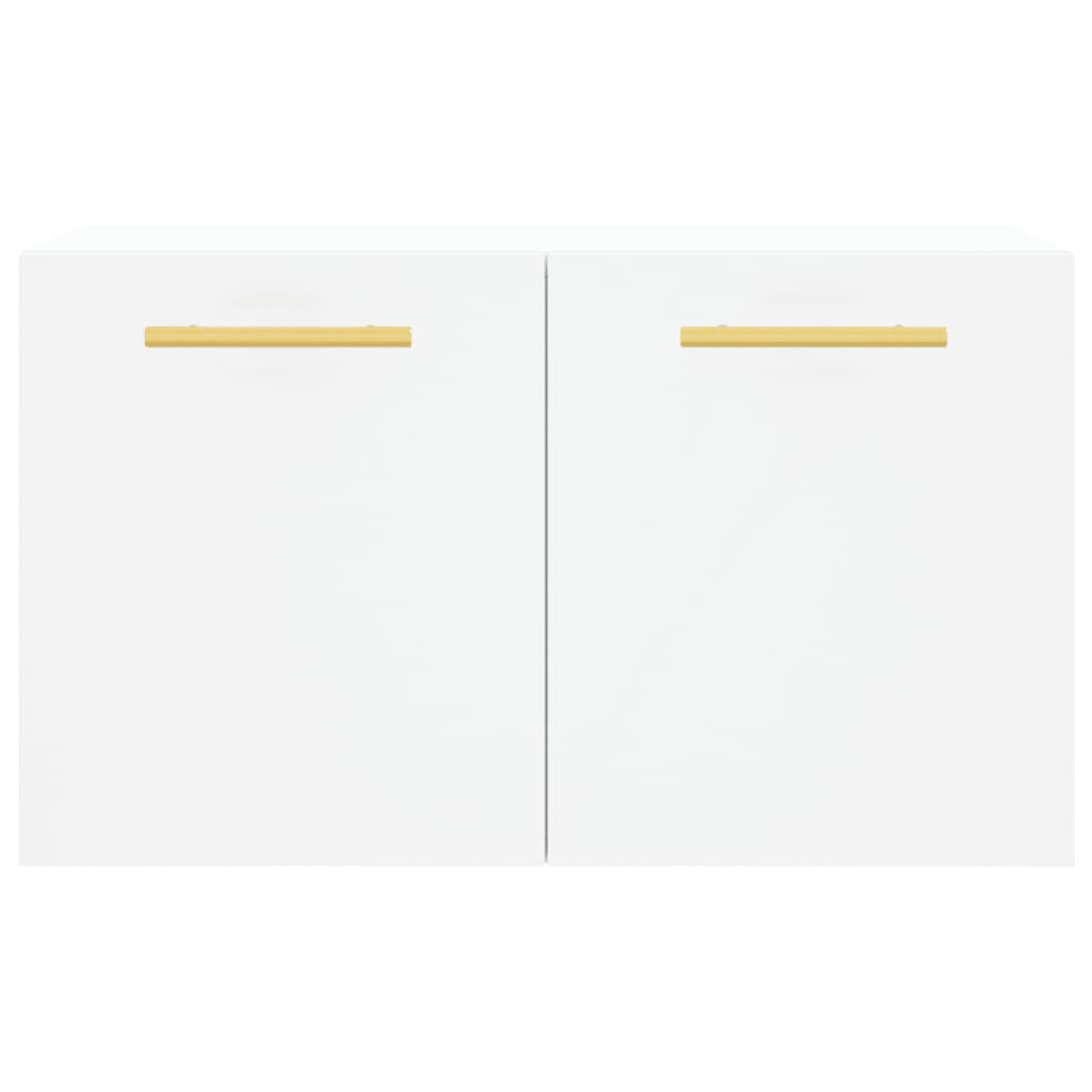Armoire murale Blanc 60x36,5x35 cm Bois d'ingénierie