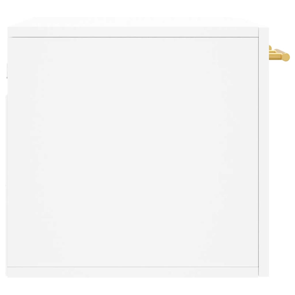 Armoire murale Blanc 60x36,5x35 cm Bois d'ingénierie