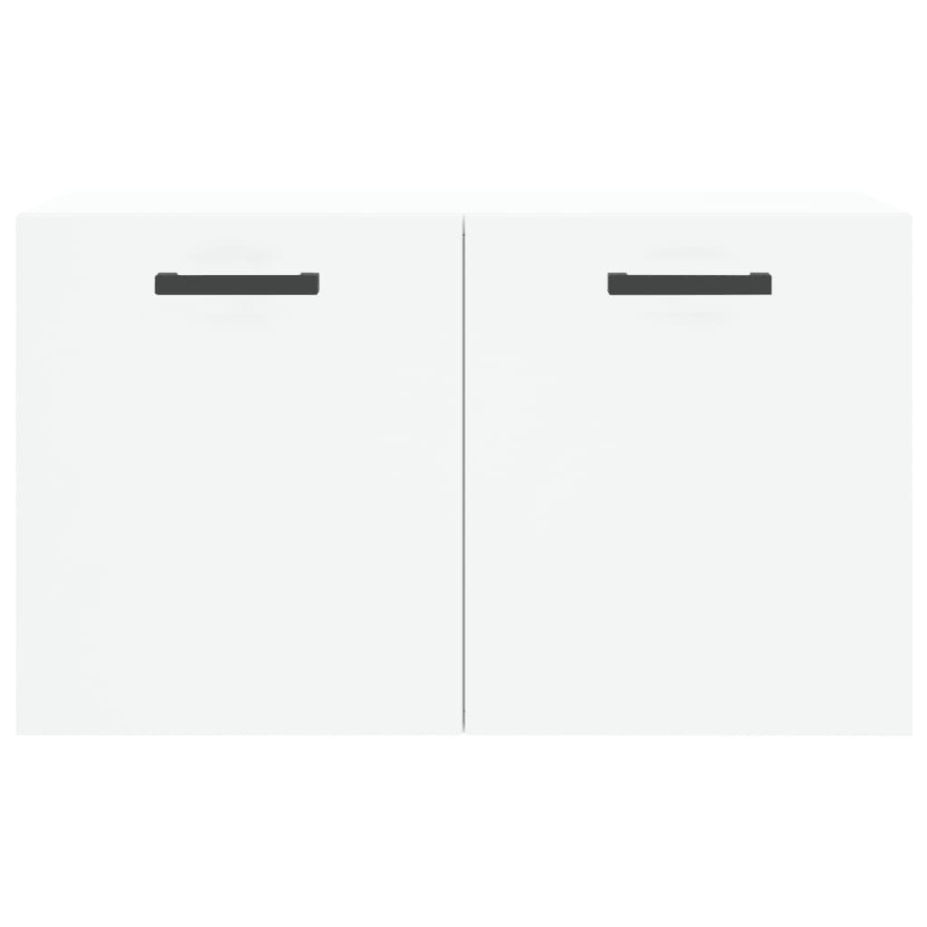 Armoire murale Blanc 60x36,5x35 cm Bois d'ingénierie