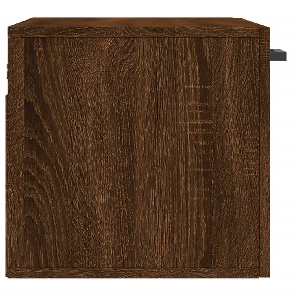Armoire murale Chêne marron 60x36,5x35 cm Bois d'ingénierie