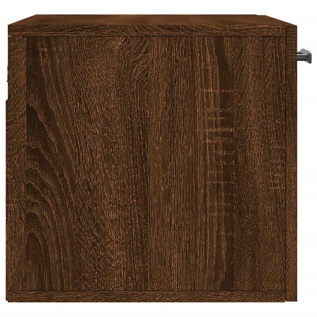 Armoire murale Chêne marron 60x36,5x35 cm Bois d'ingénierie
