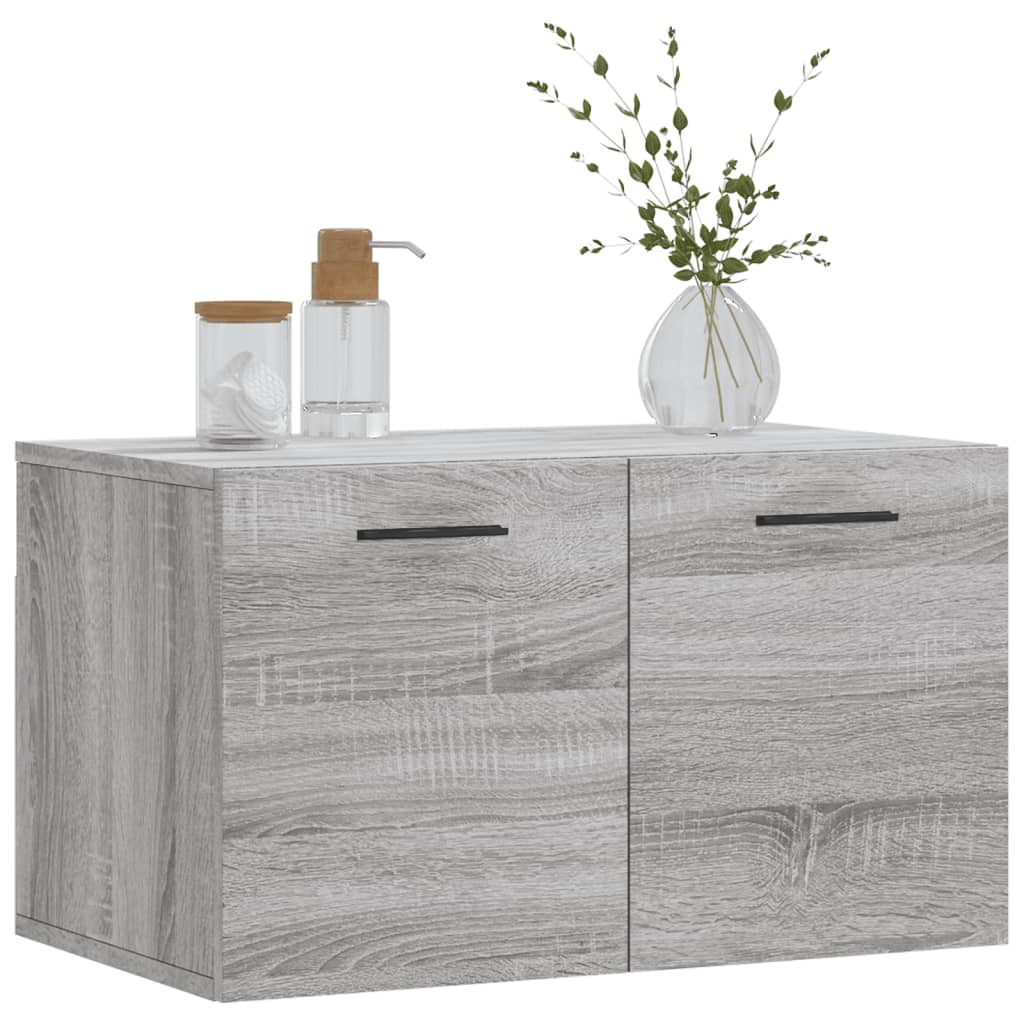 Armoire murale Sonoma gris 60x36,5x35 cm Bois d'ingénierie - XIOS
