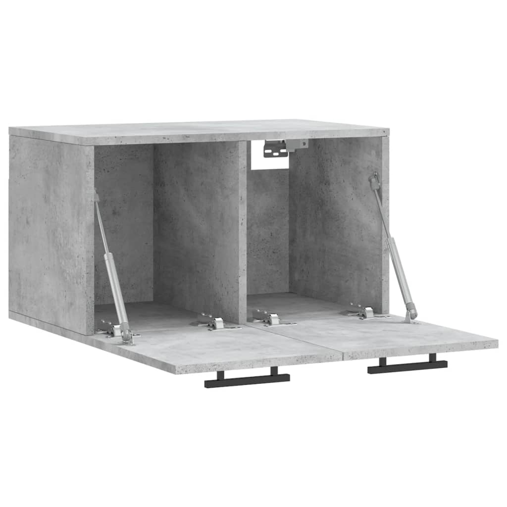 Armoire murale Gris béton 60x36,5x35 cm Bois d'ingénierie - XIOS