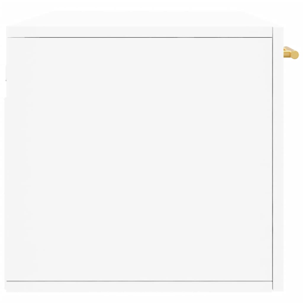 Armoire murale blanc 100x36,5x35 cm bois d'ingénierie