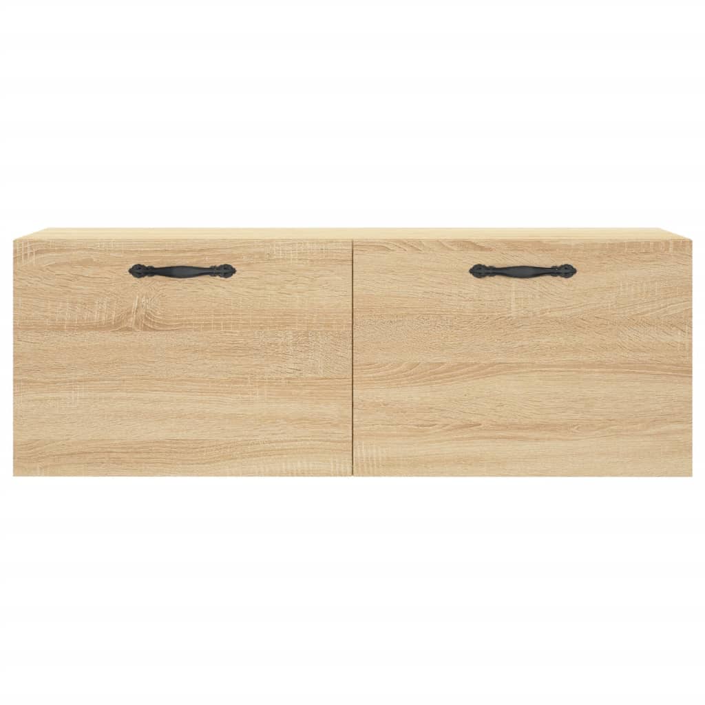 Armoire murale chêne sonoma 100x36,5x35 cm bois d'ingénierie