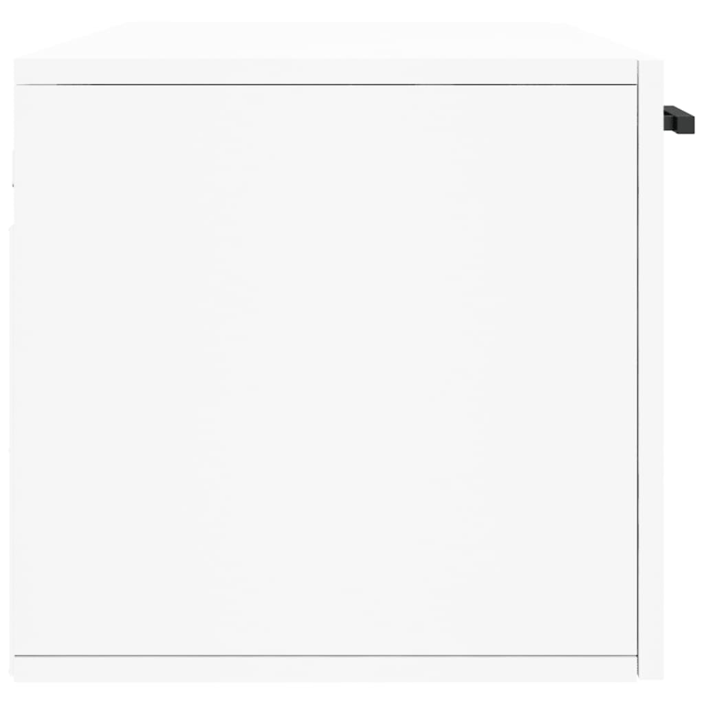 Armoire murale blanc 100x36,5x35 cm bois d'ingénierie