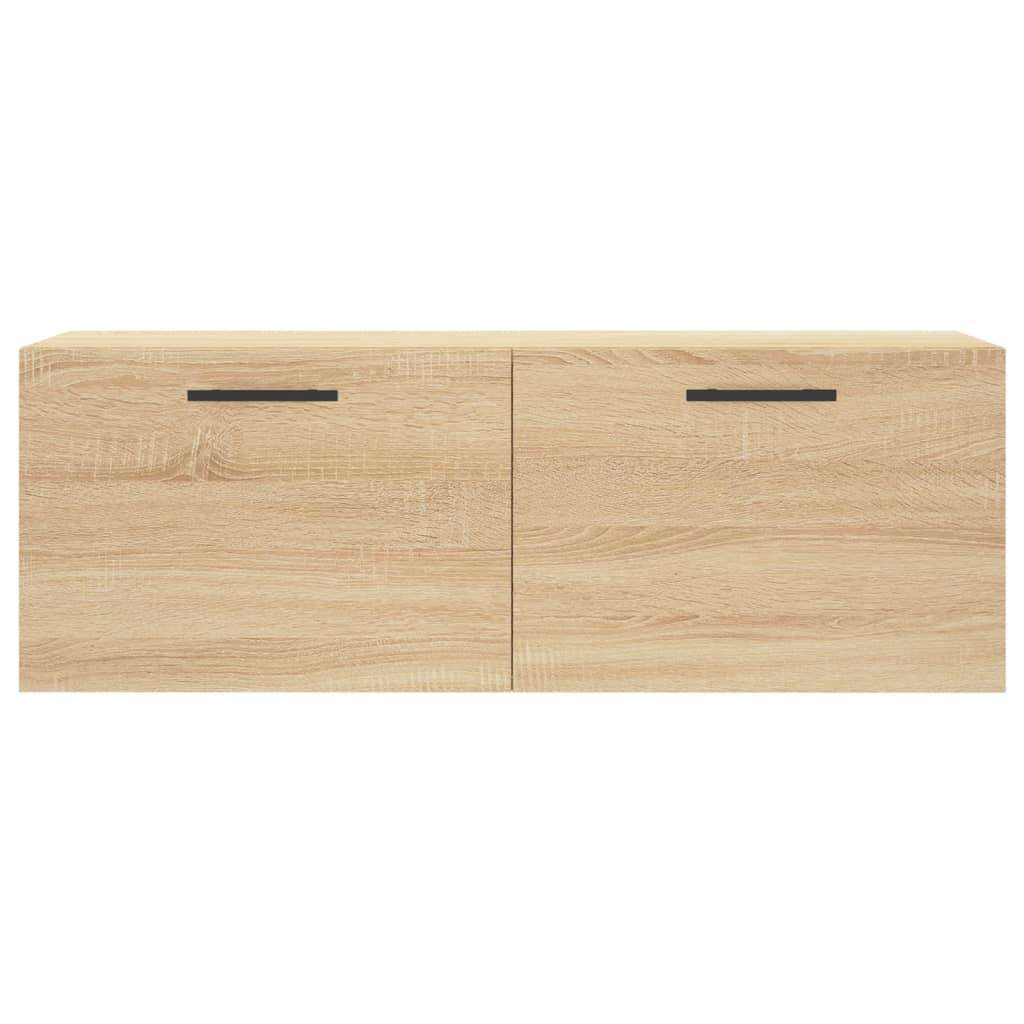 Armoire murale chêne sonoma 100x36,5x35 cm bois d'ingénierie