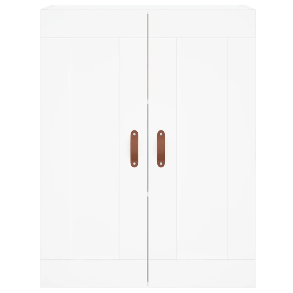 Armoire murale blanc 69,5x34x90 cm bois d'ingénierie - XIOS