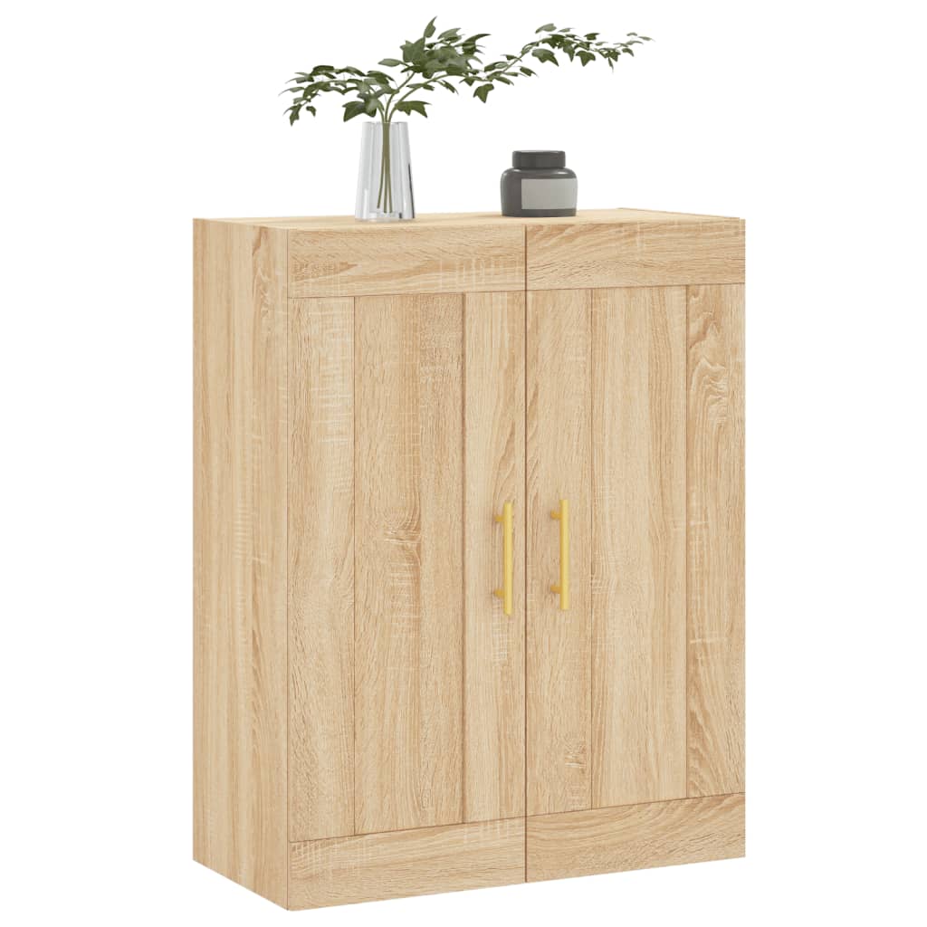 Armoire murale chêne sonoma 69,5x34x90 cm bois d'ingénierie - XIOS