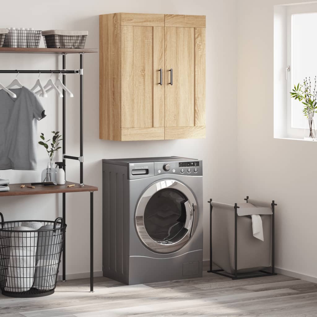 Armoire murale chêne sonoma 69,5x34x90 cm bois d'ingénierie - XIOS