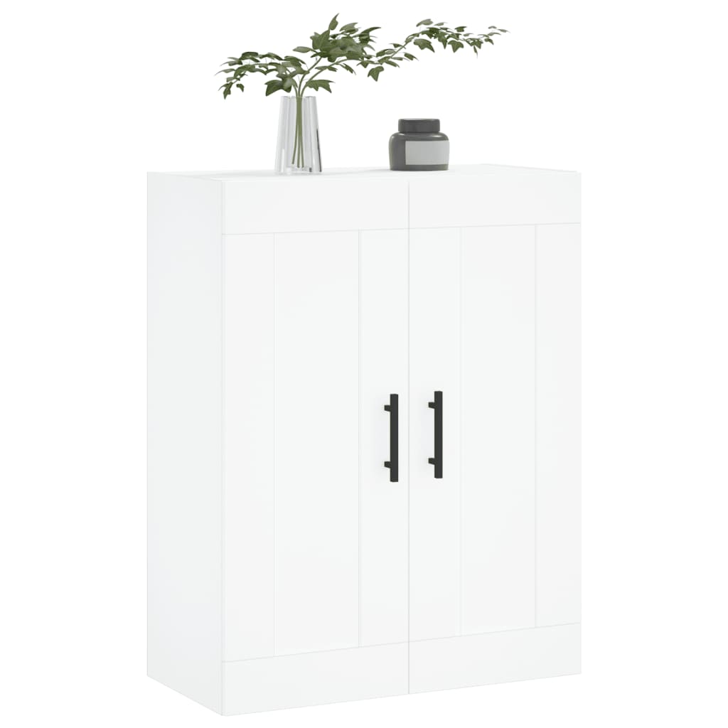 Armoire murale blanc 69,5x34x90 cm bois d'ingénierie - XIOS