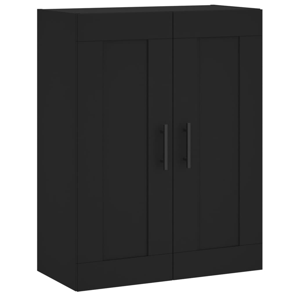 Armoire murale noir 69,5x34x90 cm bois d'ingénierie - XIOS