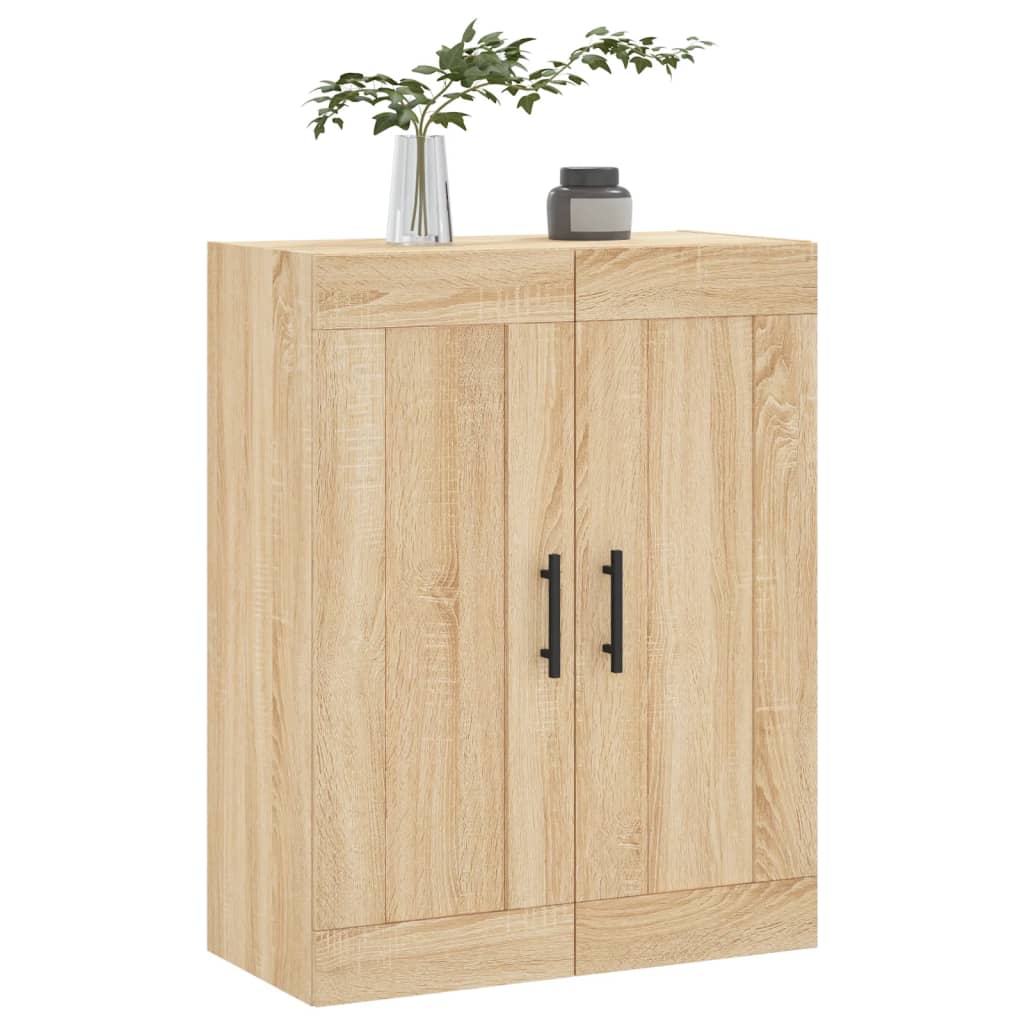 Armoire murale chêne sonoma 69,5x34x90 cm bois d'ingénierie - XIOS