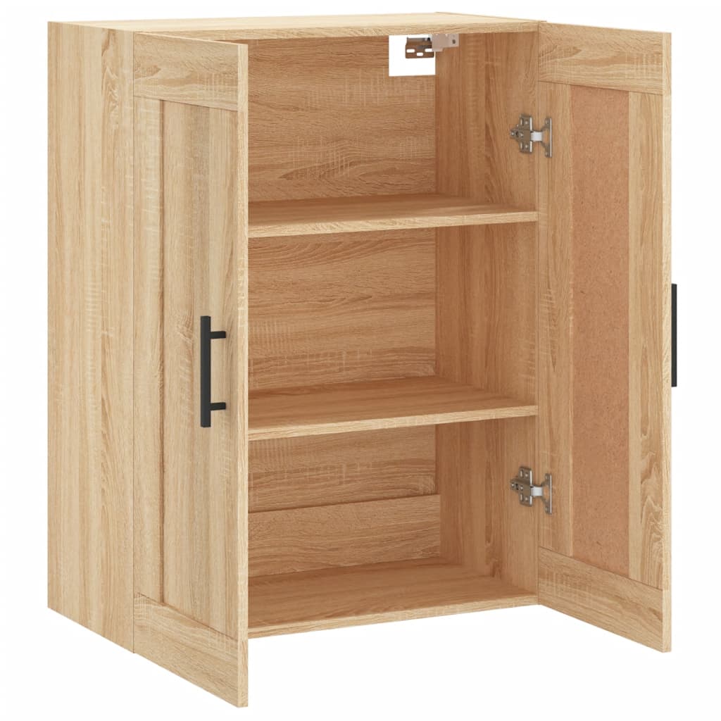 Armoire murale chêne sonoma 69,5x34x90 cm bois d'ingénierie - XIOS