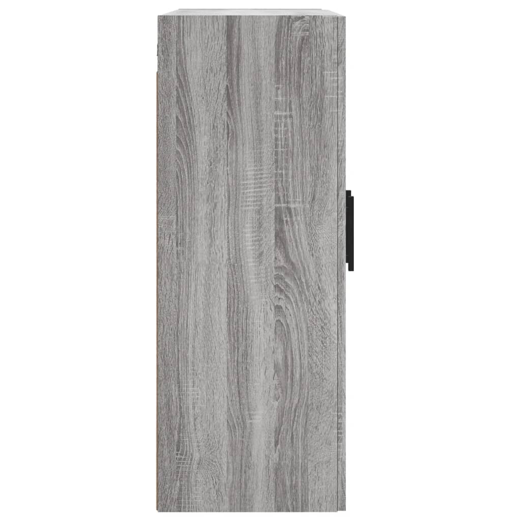 Armoire murale sonoma gris 69,5x34x90 cm bois d'ingénierie - XIOS