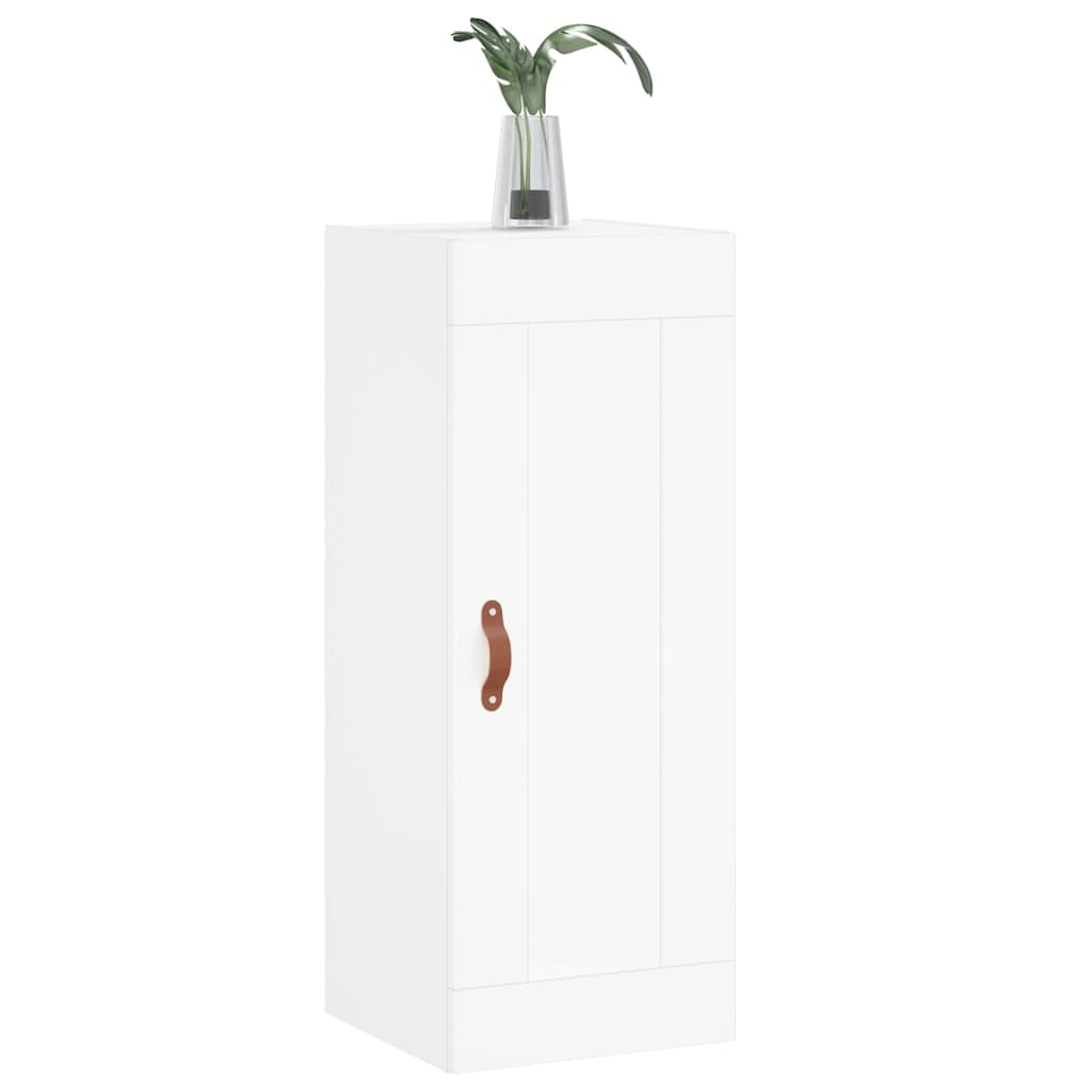 Armoire murale blanc 34,5x34x90 cm bois d'ingénierie - XIOS
