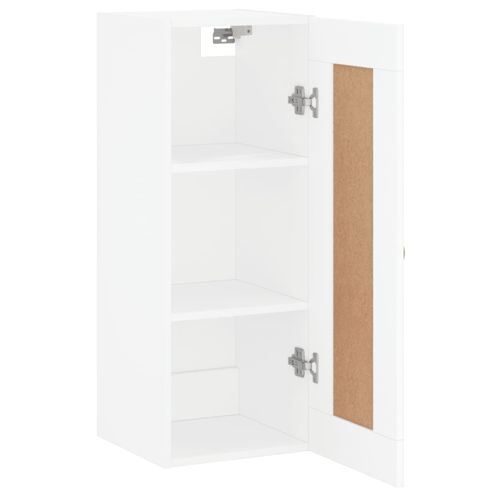 Armoire murale blanc 34,5x34x90 cm bois d'ingénierie - XIOS