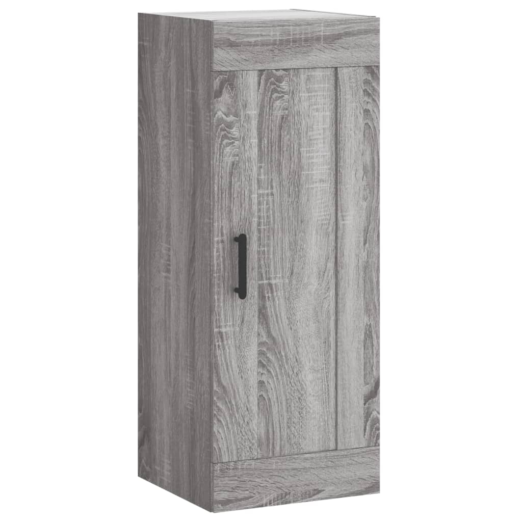 Armoire murale sonoma gris 34,5x34x90 cm bois d'ingénierie - XIOS