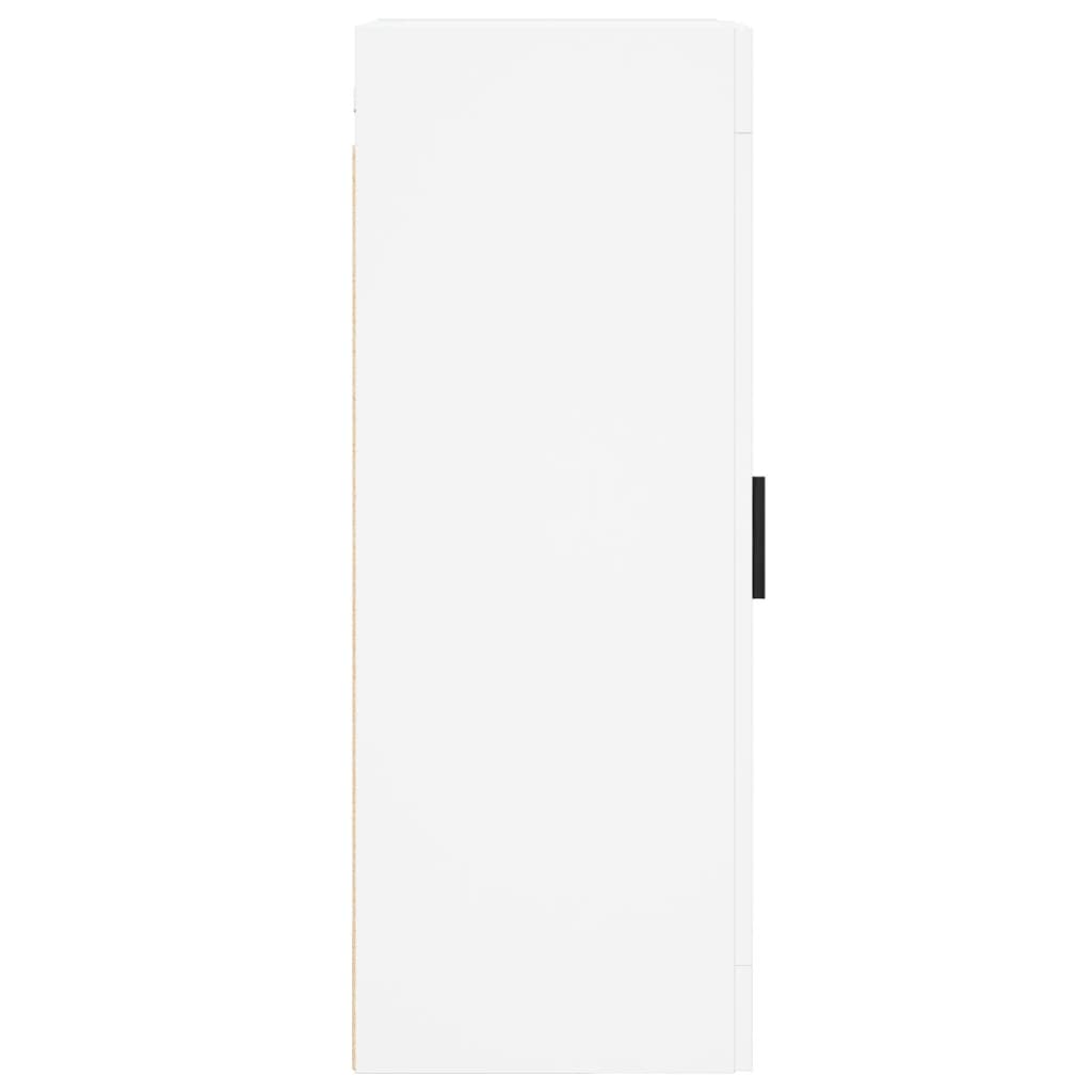 Armoire murale blanc 34,5x34x90 cm bois d'ingénierie Buffets & bahuts vidaXL