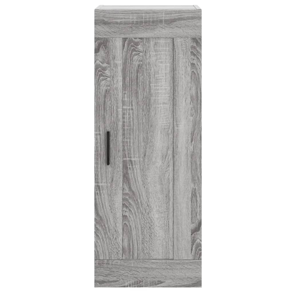 Armoire murale sonoma gris 34,5x34x90 cm bois d'ingénierie - XIOS