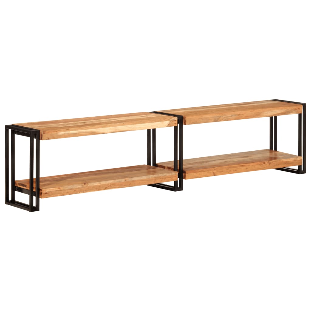 Meuble TV 180x30x40 cm bois d'acacia massif Meubles TV vidaXL   