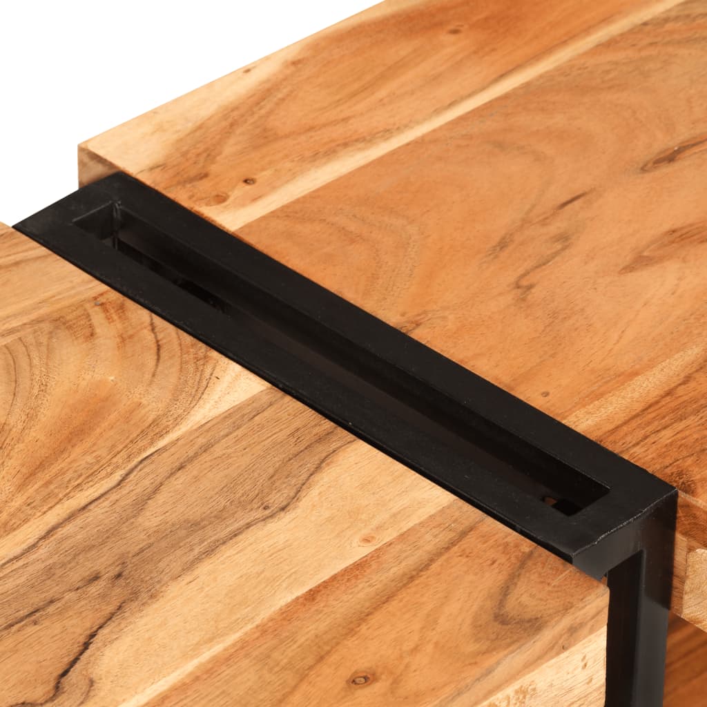 Meuble TV 180x30x40 cm bois d'acacia massif Meubles TV vidaXL   