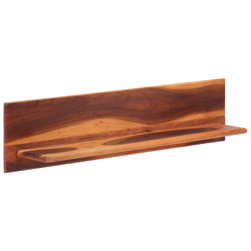 Étagères murales 2 pcs 112x20x26 cm bois massif d'acacia - XIOS