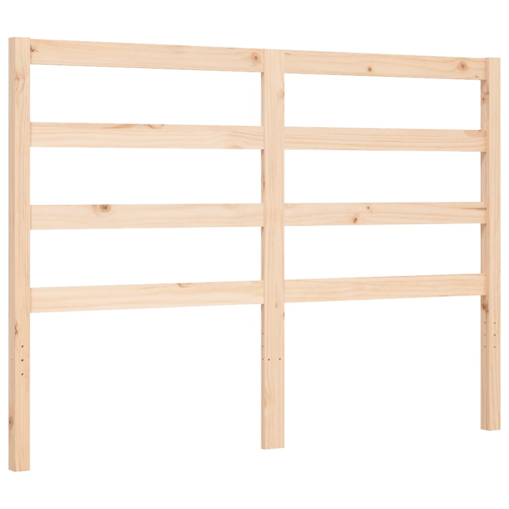 Cadre de lit sans matelas 120x200 cm bois de pin massif - XIOS