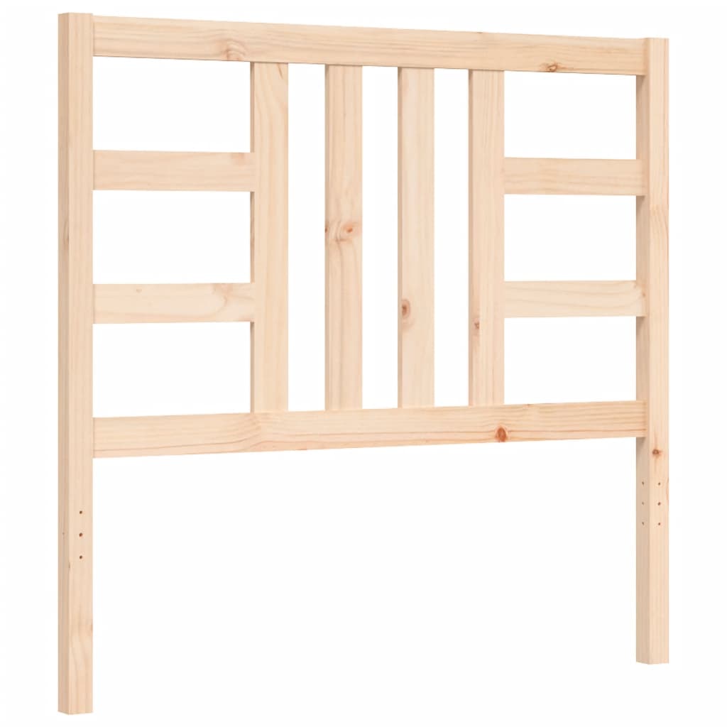 Cadre de lit sans matelas 90x200 cm bois de pin massif - XIOS