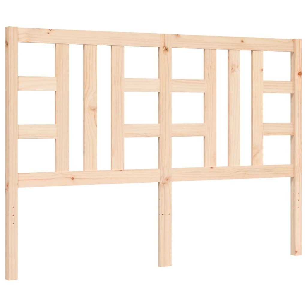 Cadre de lit sans matelas 160x200 cm bois massif de pin - XIOS