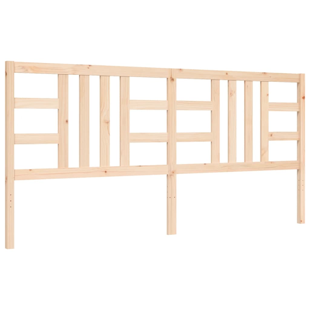 Cadre de lit sans matelas 200x200 cm bois massif de pin - XIOS