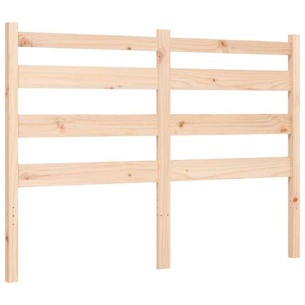 Cadre de lit sans matelas 140x200 cm bois massif de pin - XIOS