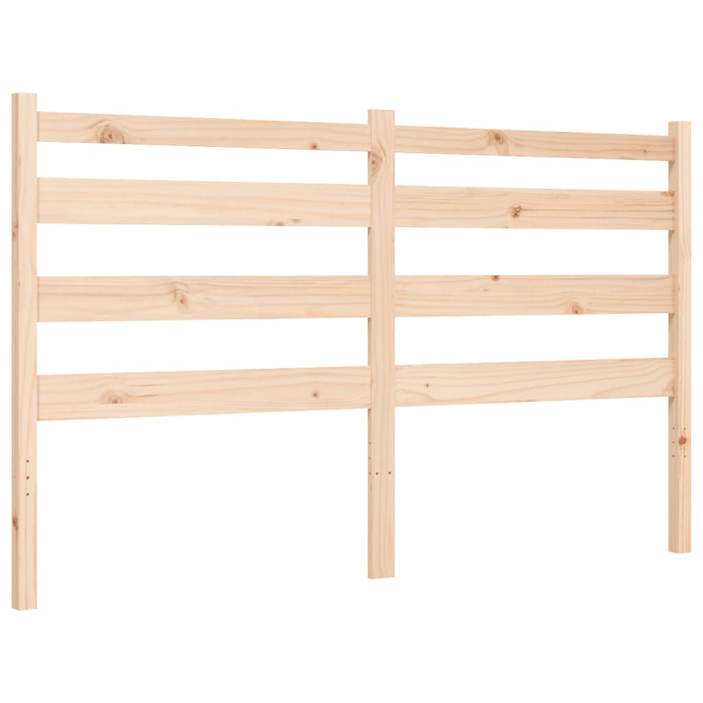 Cadre de lit sans matelas 160x200 cm bois massif de pin - XIOS