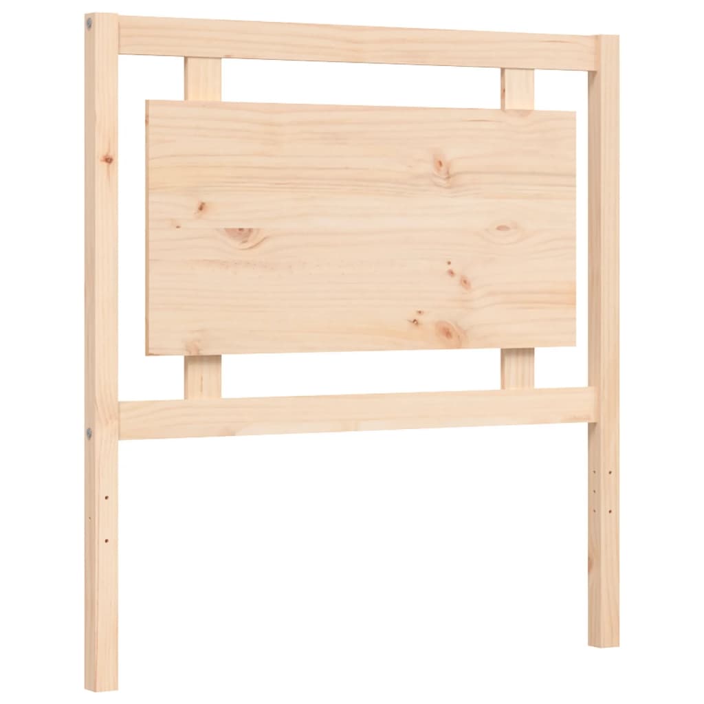 Cadre de lit sans matelas 100x200 cm bois massif de pin - XIOS